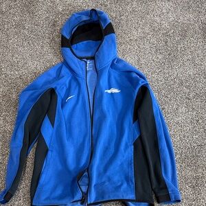 Nike Blue and Black Dri-FIT Jacket